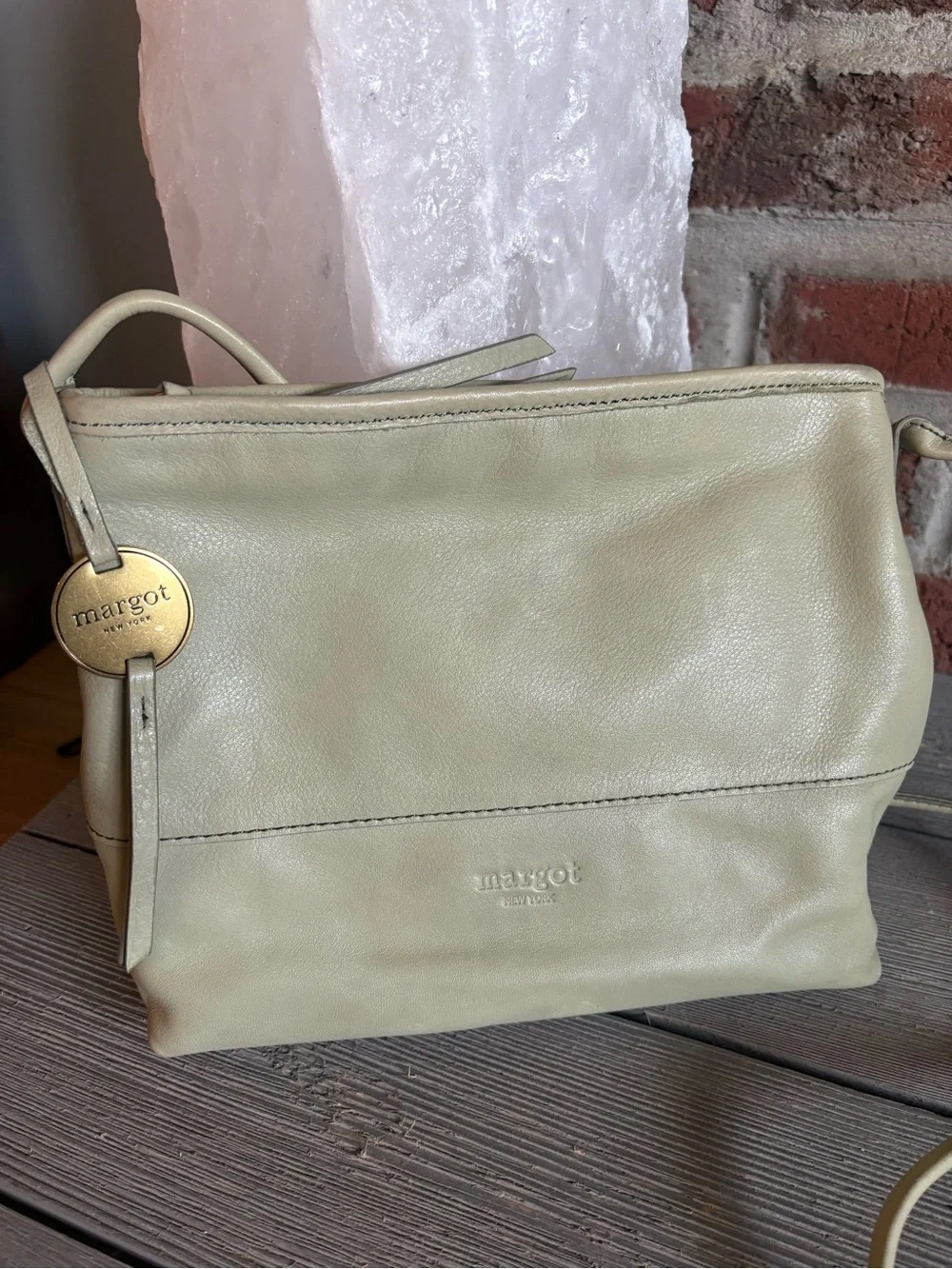 Margot Leather Crossbody Bag
